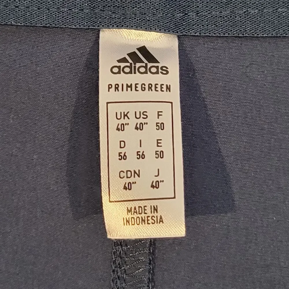 Adidas Shorts Mens 40 Dusty Blue Climalite Regular Golf Lightweight Flat Front